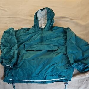 Lands' End Turquoise Packable Jacket